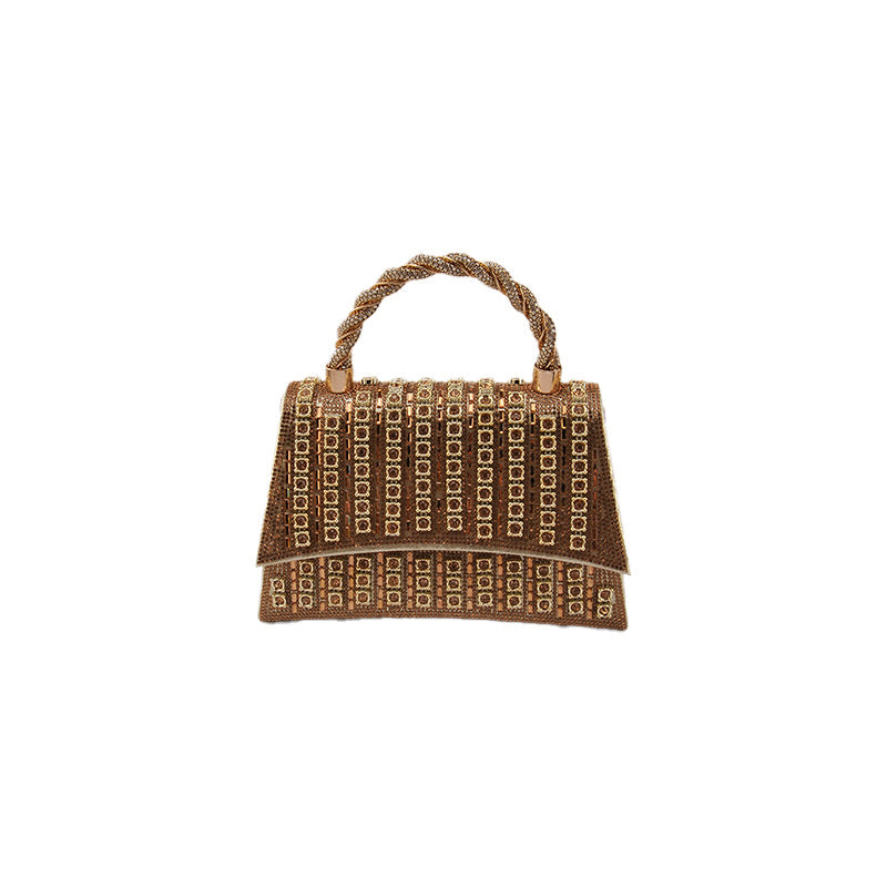 Women's Exquisite Elegant Party Flip Diamond Fashion Dinner Bag