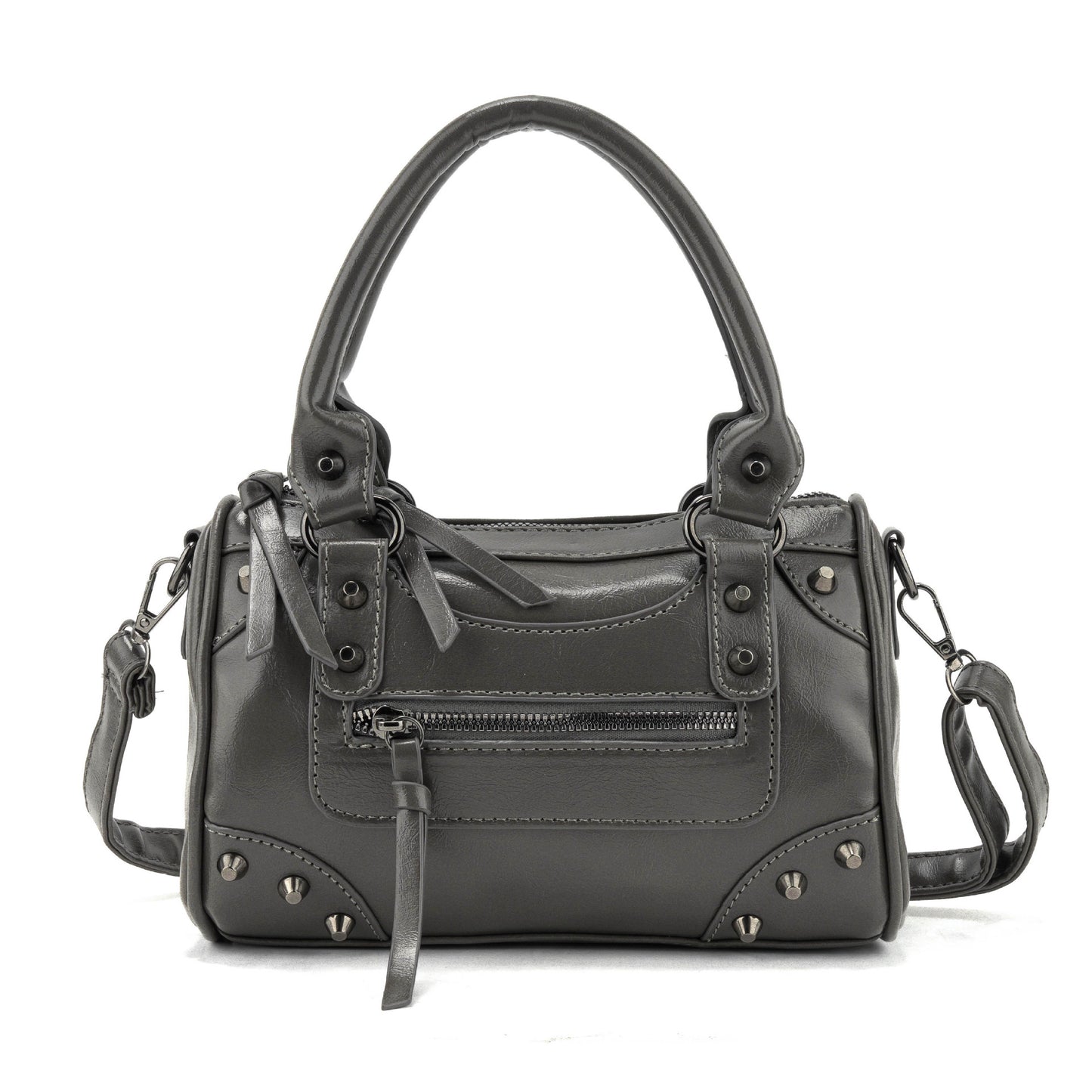 Women's Fashion Rivet Large Capacity Pillow Bowling Bags