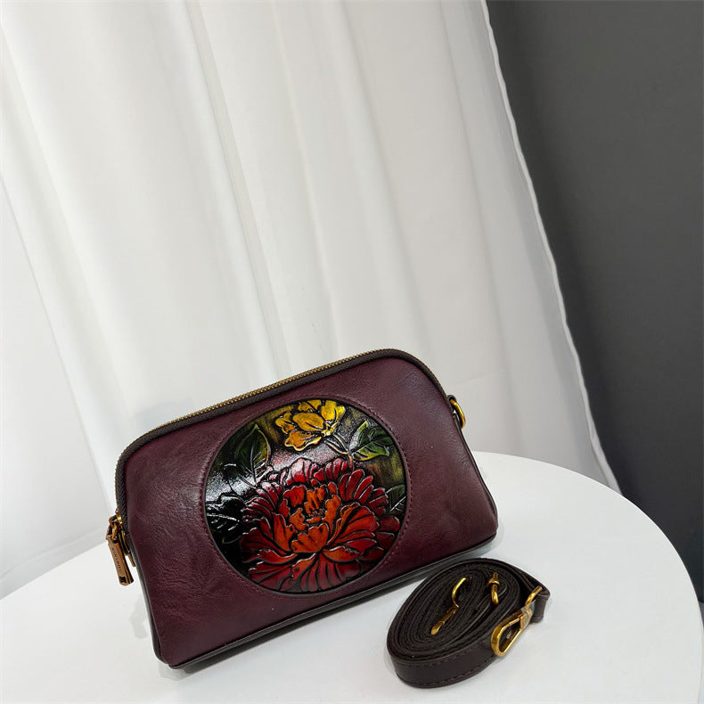 Chinese Style Versatile High Quality Large Capacity Ethnic Commute Handbags
