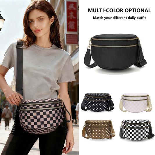 Women's Fashionable Oxford Cloth Large Capacity Shell Sports Satchel, Hanging Bag