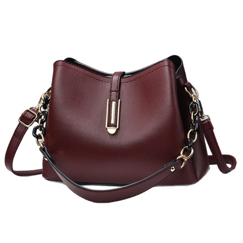 Women's Design Simple Temperament Trendy Fashion Good-looking Women's Messenger Bag