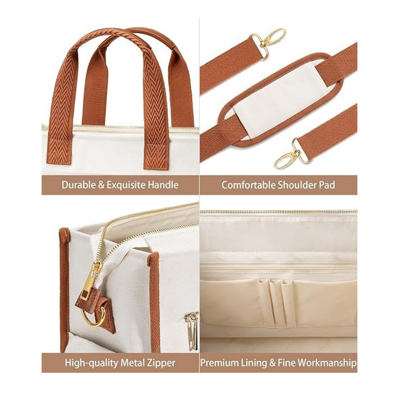 Women's Canvas Large Suitable For Teachers Work Women's Handbag