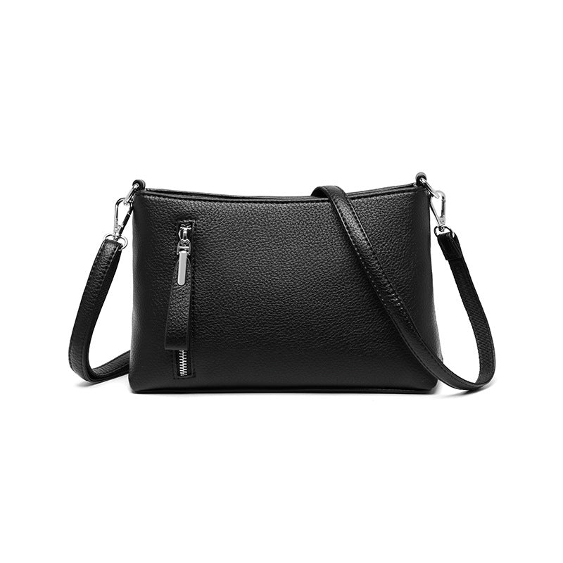 Women's Large Capacity Mom Soft Leather Portable Women's Messenger Bag