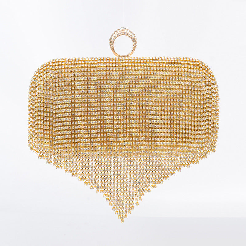 Women's Tassel Glitter Suitable For Party Wedding Bridal Removable Evening Bags
