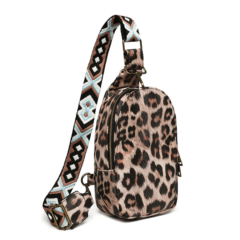 New Innovative Creative Women's Spring Printed Women's Chest Bag, Fanny Pack