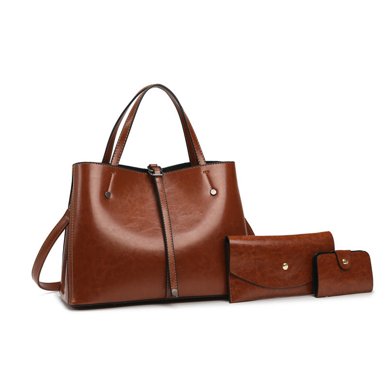 Women's Urban Simple Retro Portable Mother Tote Bags