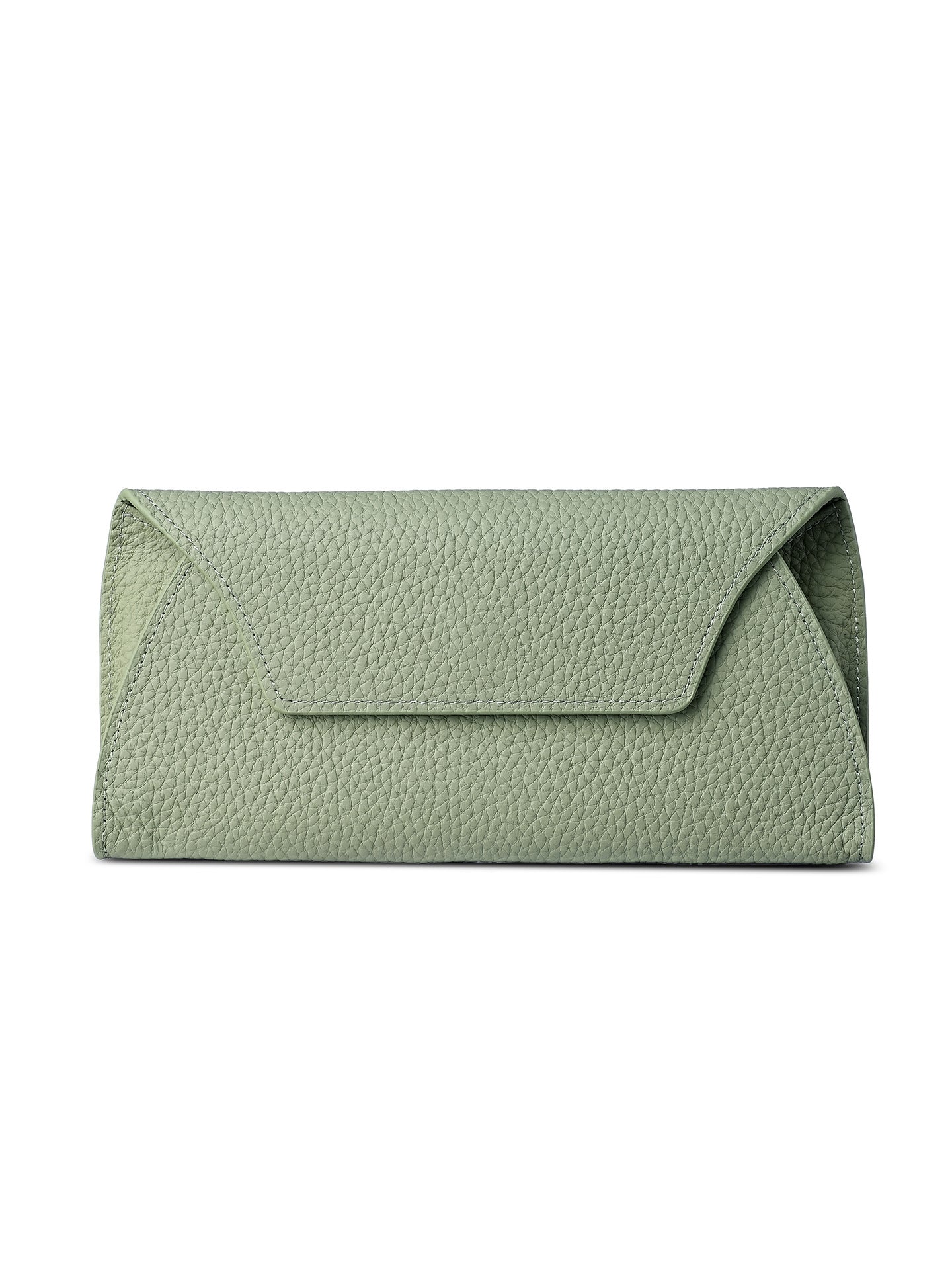Women's Genuine Leather Long Clutch Design Exquisite Ladies Wallet