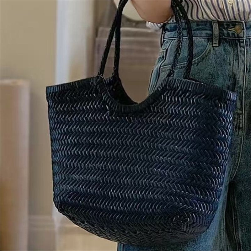 Vegetable Basket Large Capacity Leisure Beach Women's Shoulder Bag