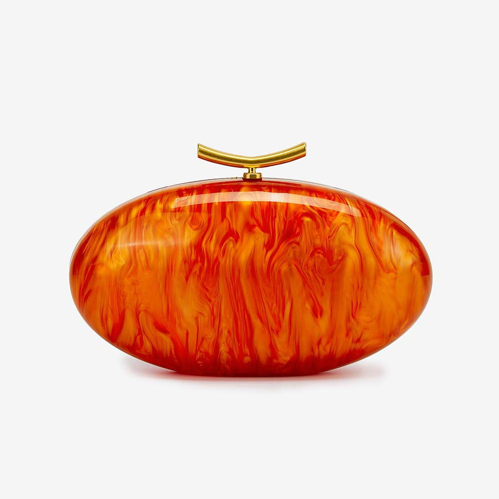 Women's Shell Acrylic Fashion Wedding Clutch Bags