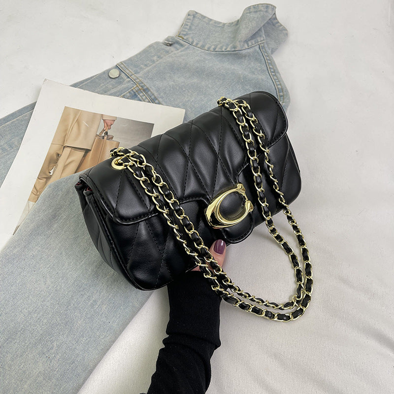 Unique Graceful Women's Fashion Rhombus Chain Women's Messenger Bag
