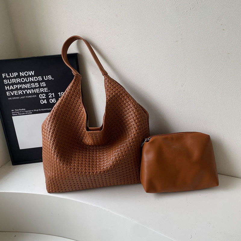 Women's Retro Fashion Korean Commuter Underarm Autumn Bags