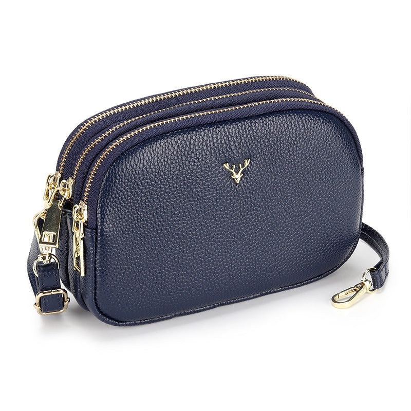 Women's Soft Advanced Texture Exquisite Fashion Simple Women's Leather Bag