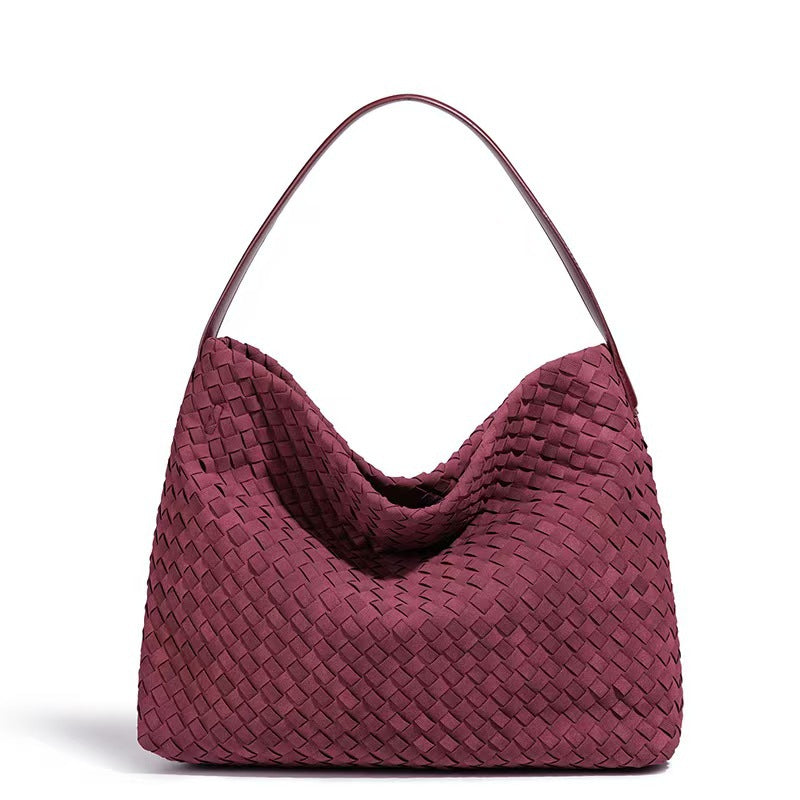 Fashion Woven Retro Large Capacity Totes Affordable Luxury One Trend Women's Messenger Bag