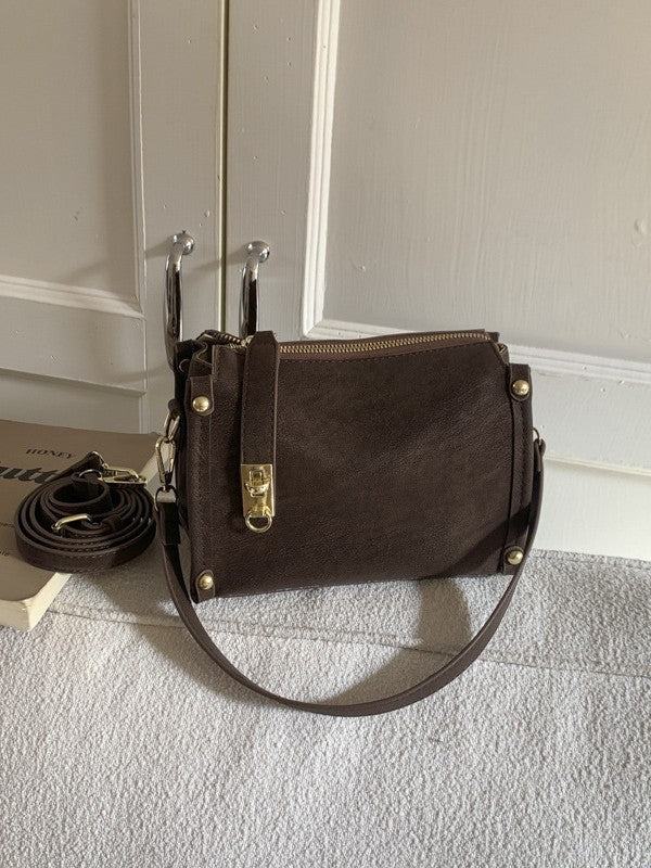 Women's Korean Retro Popular Stylish Good Texture Women's Shoulder Bag
