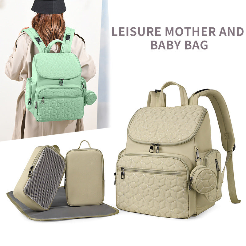 Set Multifunctional Out Commuting Fashion High Quality Mummy Bag