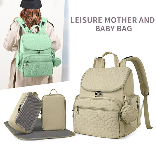 Set Multifunctional Out Commuting Fashion High Quality Mummy Bag