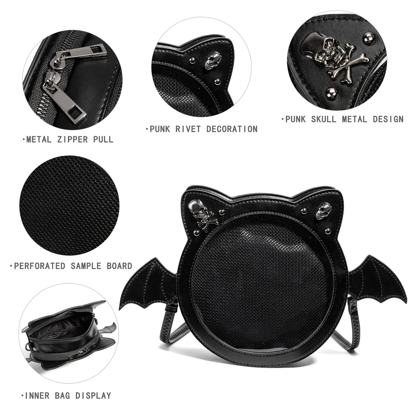 Wind Sun Man Cartoon Bar Badge Women's Shoulder Bag