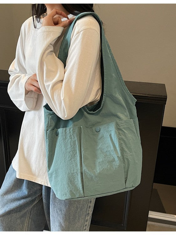 Women's Pleated Korean Style Commuter Underarm Large Women's Shoulder Bag