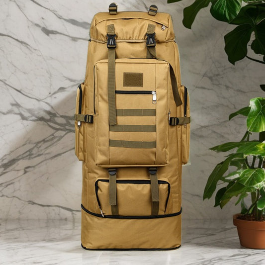 Waterproof Camping Can Expand Large Capacity Outdoor Camouflage, Military Fan Bag