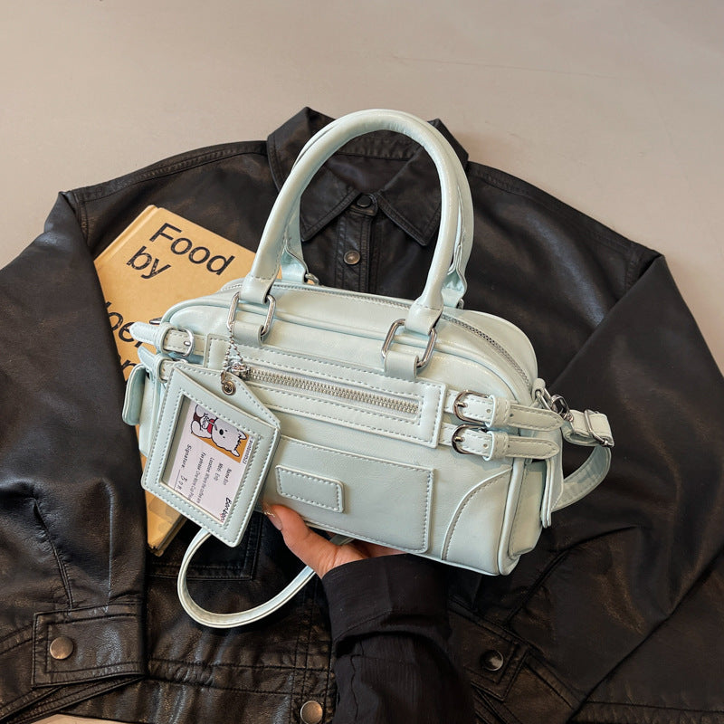 Women's Locomotive Style Portable Boston Summer Trendy Bags