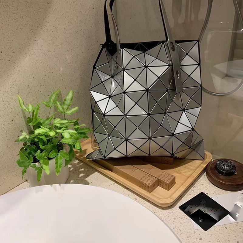 Women's Life Original Summer Classic Geometric Rhombus Shoulder Bags