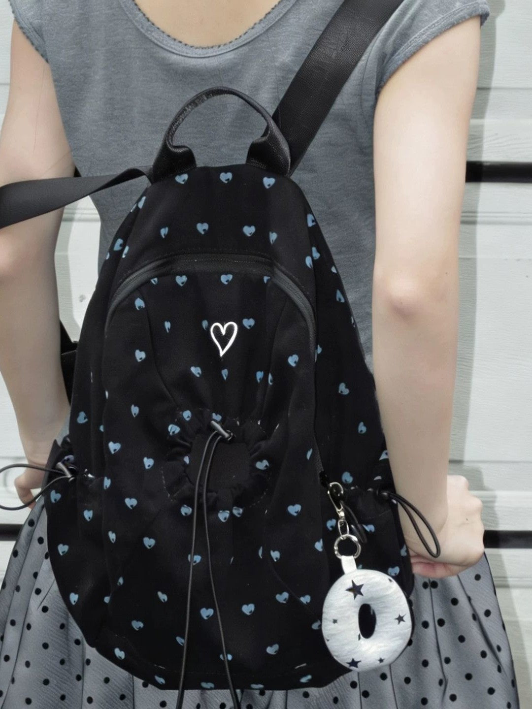 Korean Style Love Large Capacity Lightweight Backpacks