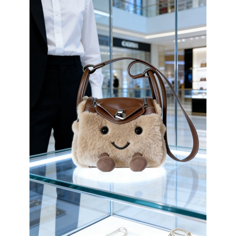 Cat Doll Knock Cute Plush Lindy Bags