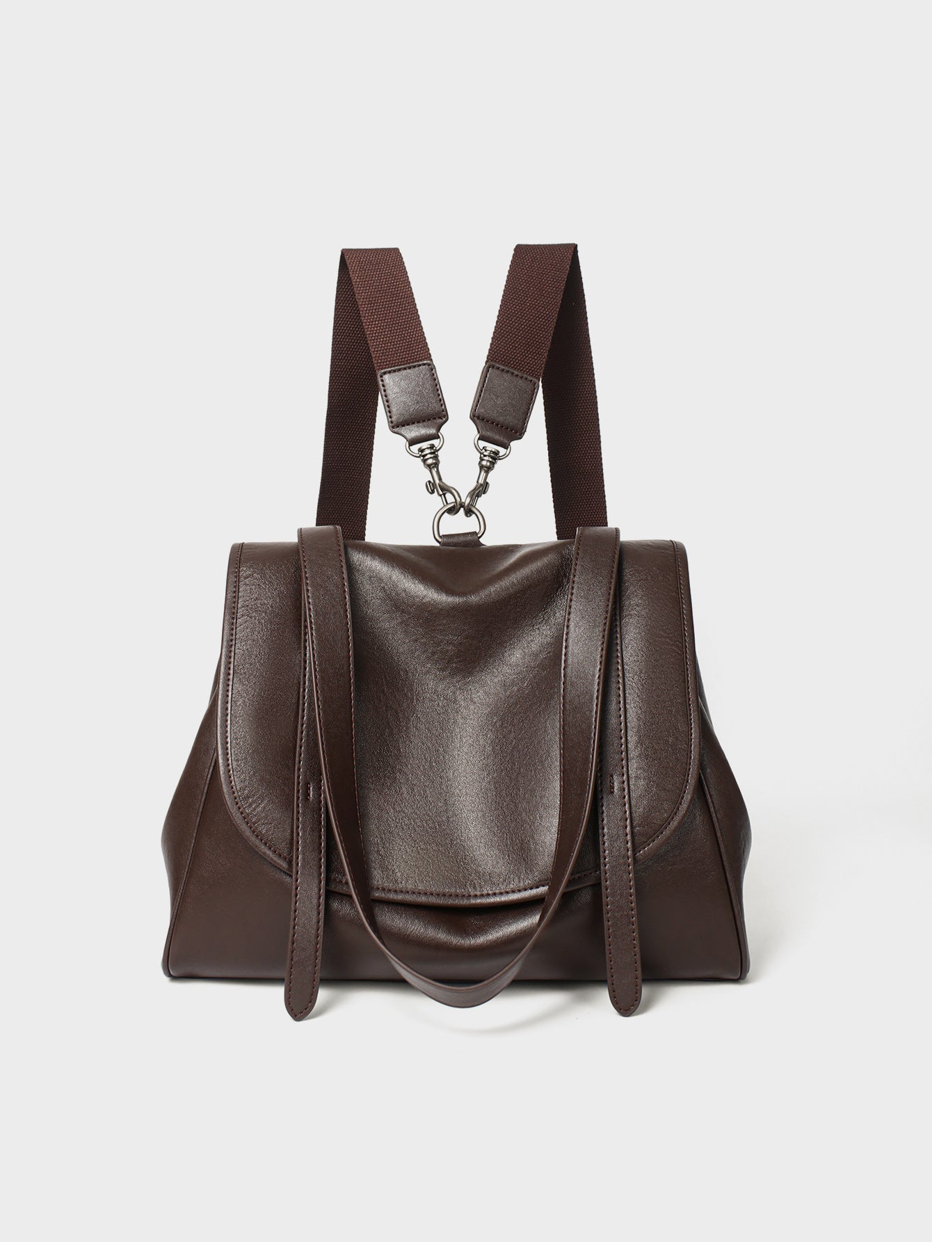 Leather Large Capacity Vintage Soft Fashion Women's Shoulder Bag