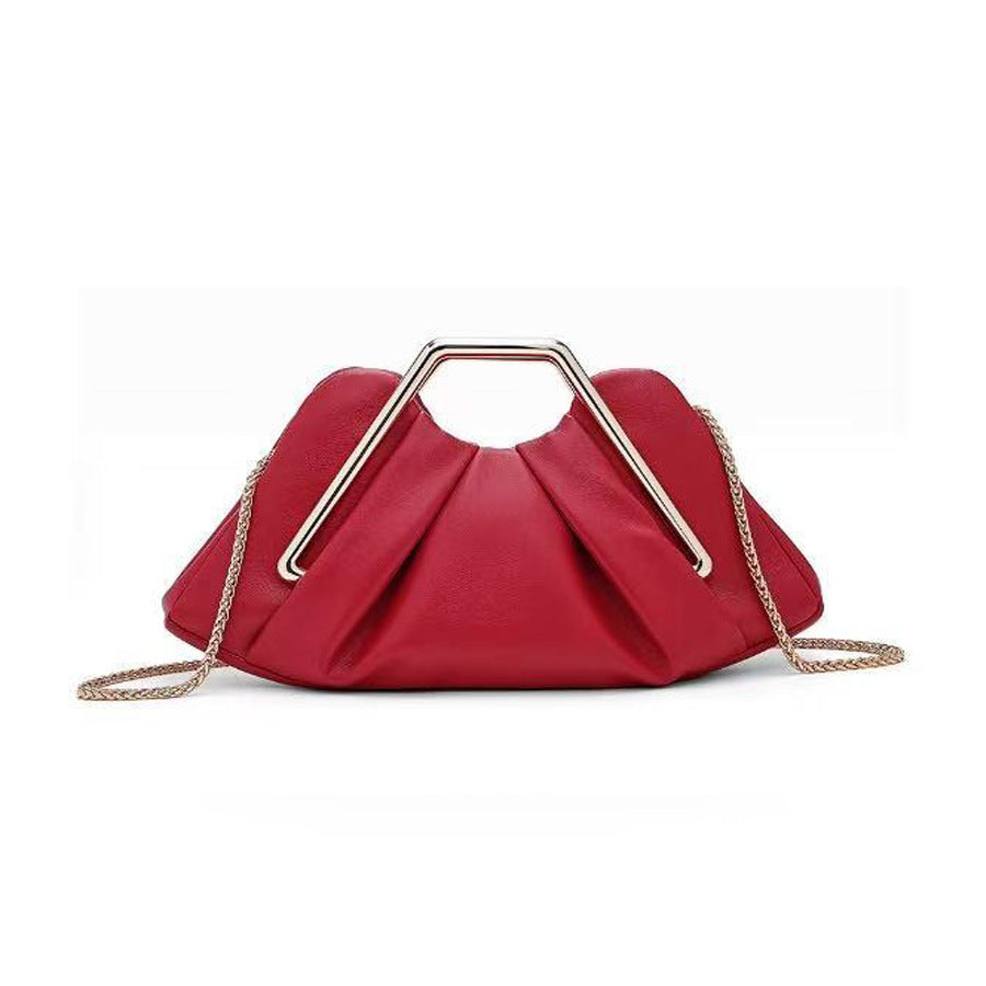 Women's Soft Leather Niche Cloud Party Senior Bags