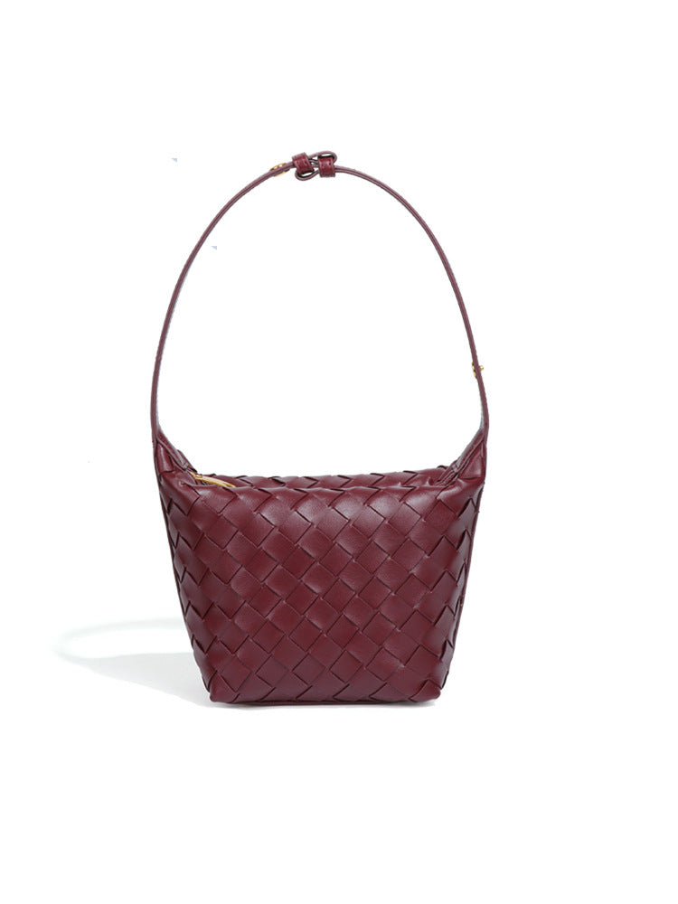Women's Woven Single Underarm Simple High Sense Women's Handbag