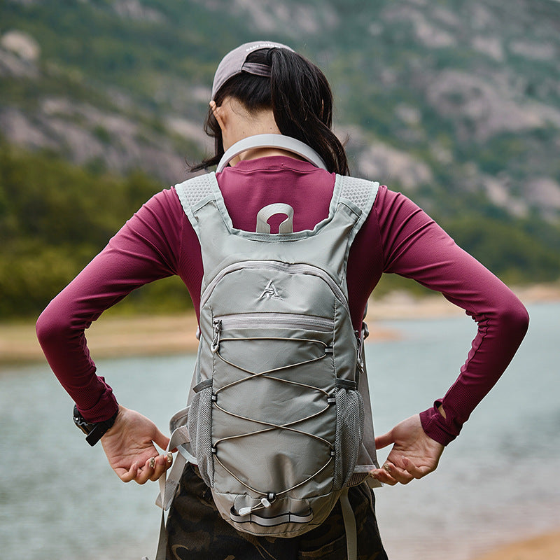 Women's & Men's With Bee Pattern Biking Walking Lightweight Large Mountain Climbing, Hiking Bag