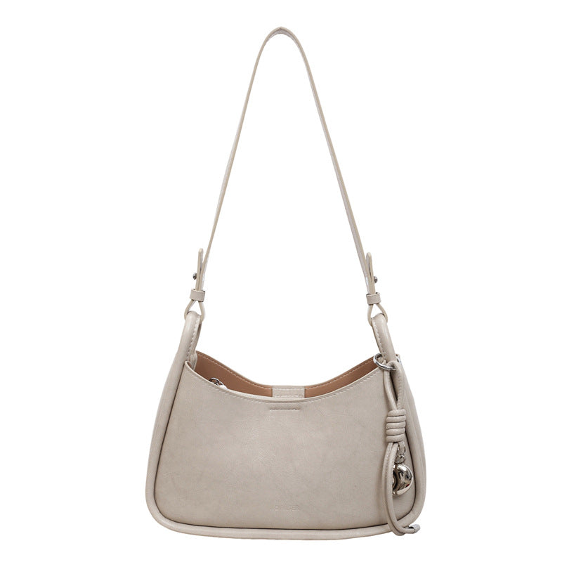 Women's Fashion Niche Super Popular Retro Exquisite Cross Bucket Bags