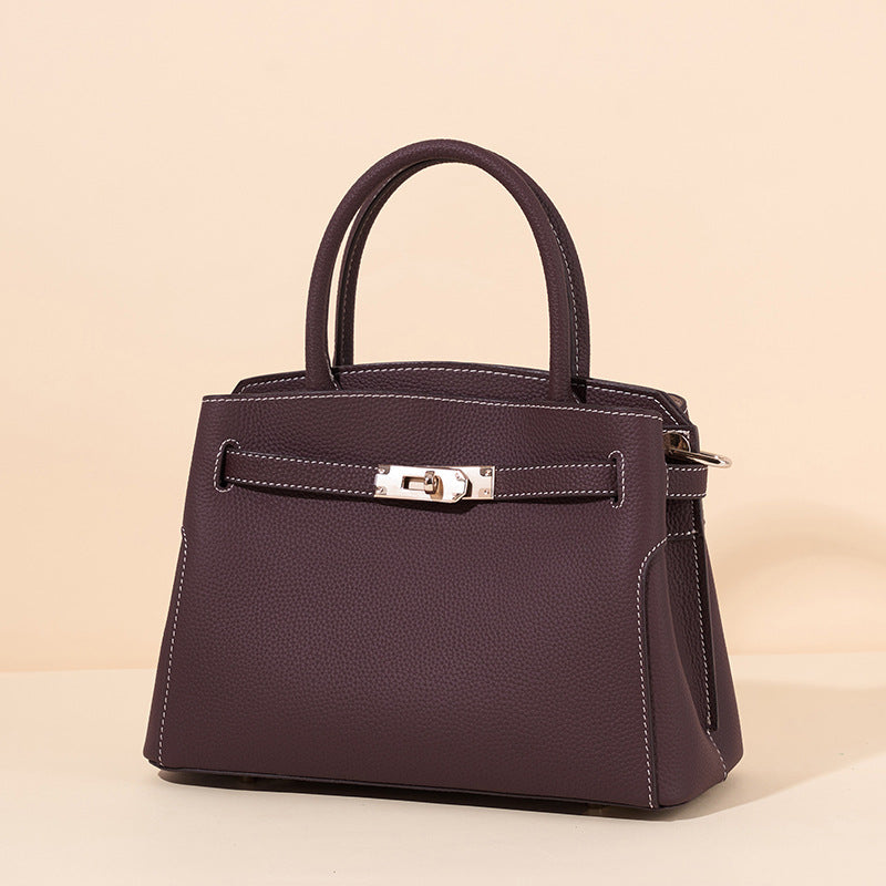 Women's Fashion Genuine Leather Trendy Hand Carrying Women's Messenger Bag
