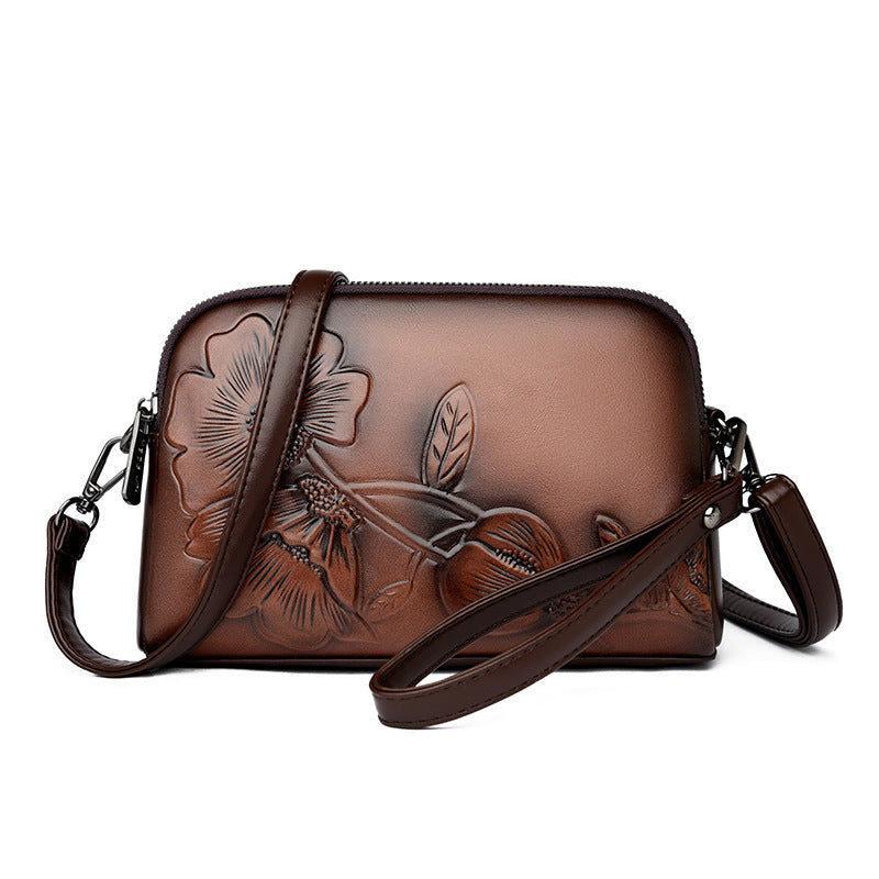 Women's Retro Mother Clutch Western Temperament Chinese Ethnic Style Women's Messenger Bag