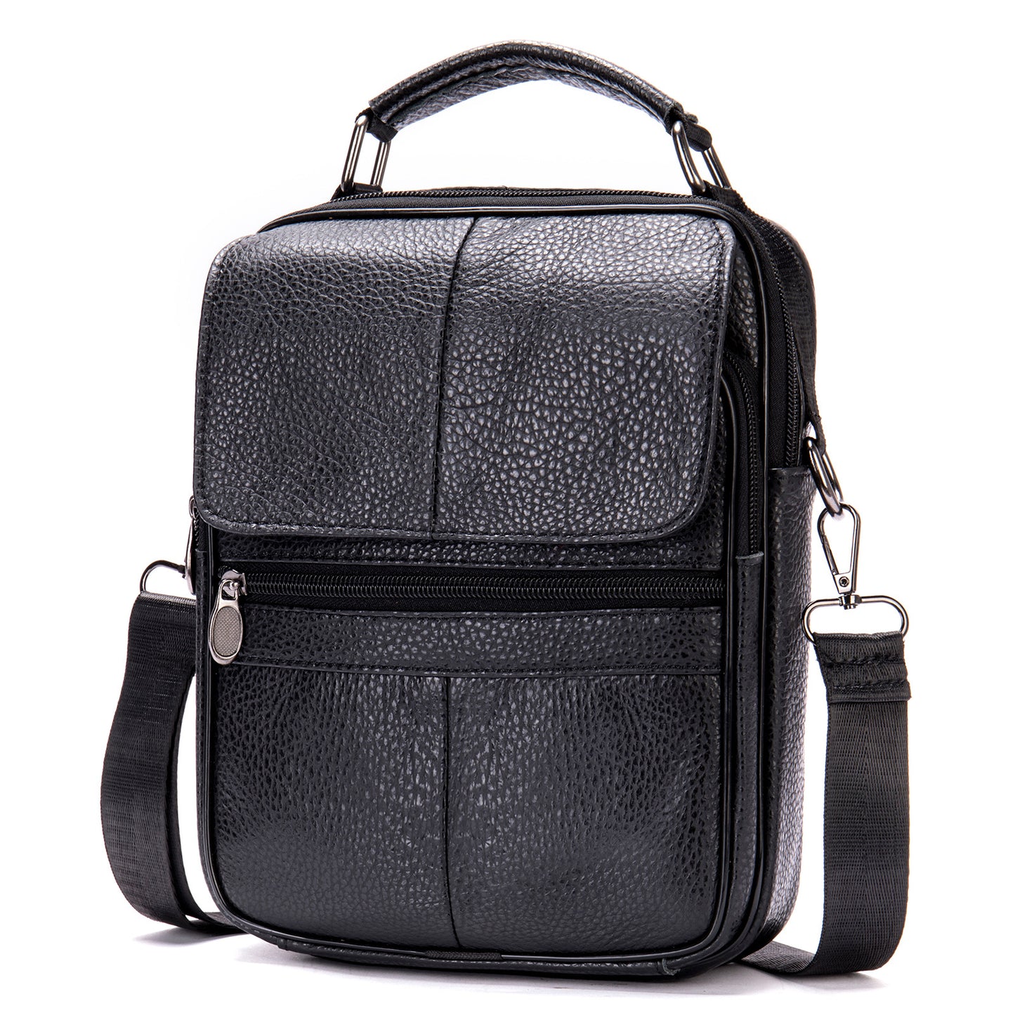Men's First Layer Cowhide High Sense Fashion Retro Men's Shoulder Bag