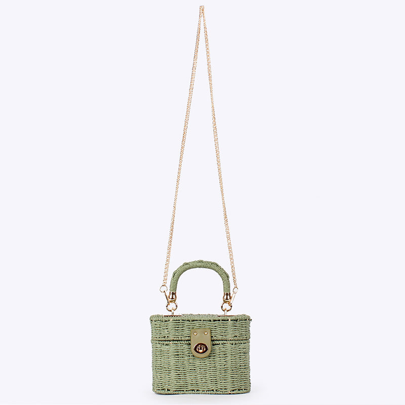 Classic Style Woven Daily Leisure Seaside Vacation Ladies Bags