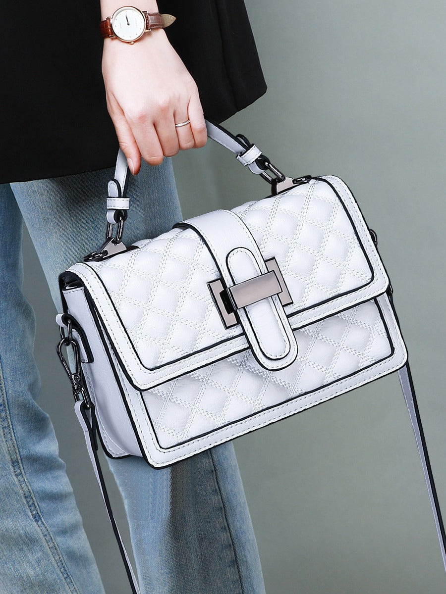 Women's Summer Top Layer Leather Trendy Fashion Women's Handbag