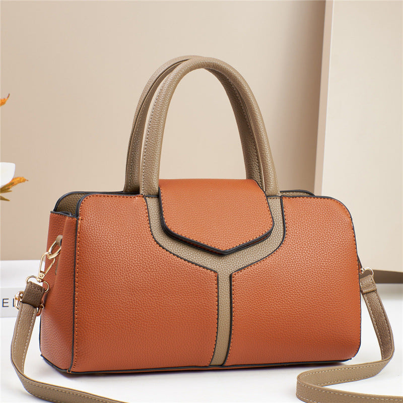 Women's Large Capacity Texture Mother One Piece Women's Handbag