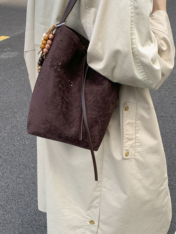 Women's Korean Style Carved Hollow Niche Retro Easy Matching Women's Handbag