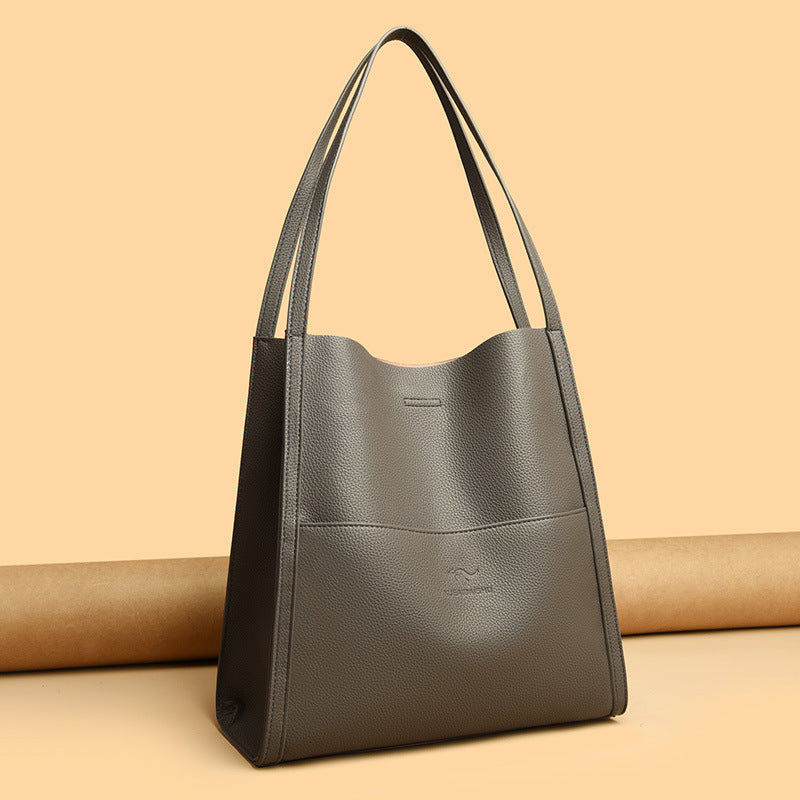 Women's Large Capacity Totes Simple Versatile Commuter Women's Shoulder Bag