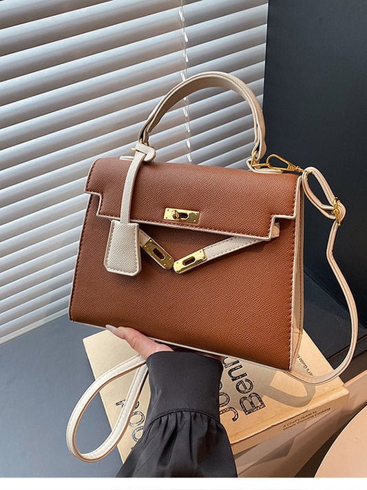 Women's Fashion Portable High Quality Solid Color Bags