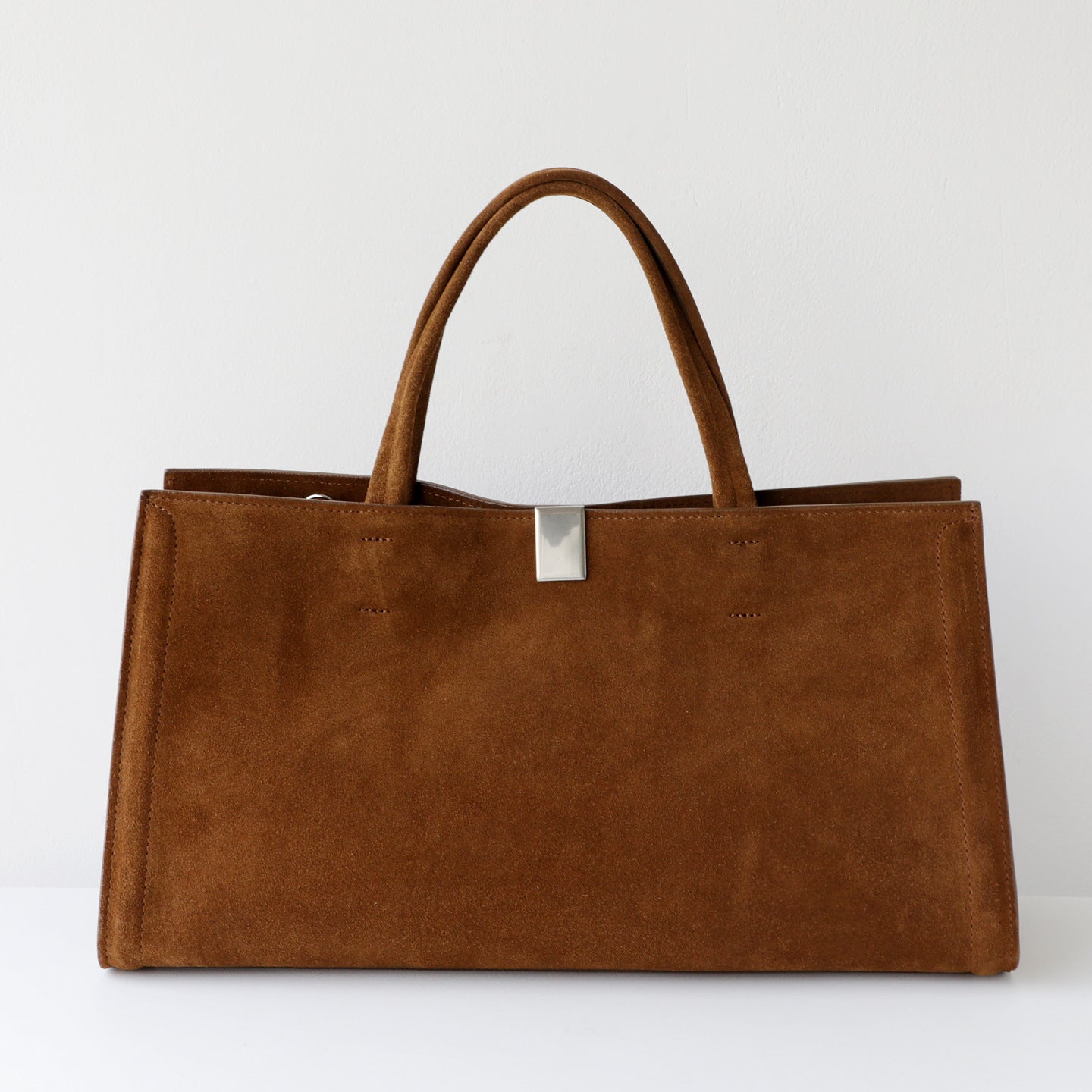 Women's Frosted Cowhide Elegant Minimalist Style Old Money Handbags