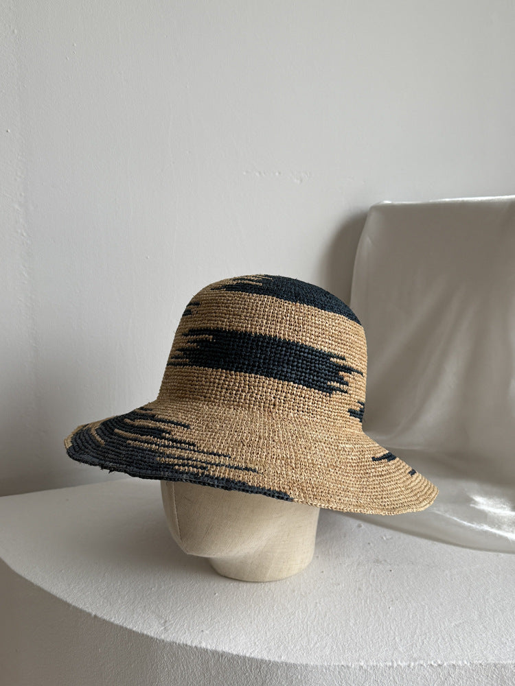 Raffia Hand-woven Hat Female Summer Seaside Vacation Bags