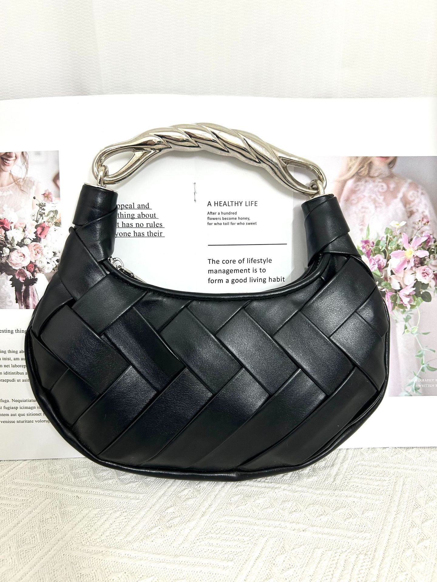 Selenodont Knitted Female Niche Affordable Luxury Fashion Bags