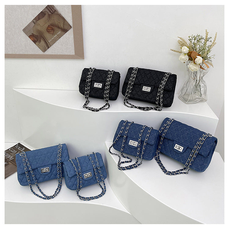 Women's Classic Style Western Chain Personalized Trendy Bags