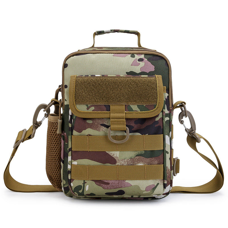 Portable Kettle Mobile Camouflage Military Fans Cashier Men's Shoulder Bag