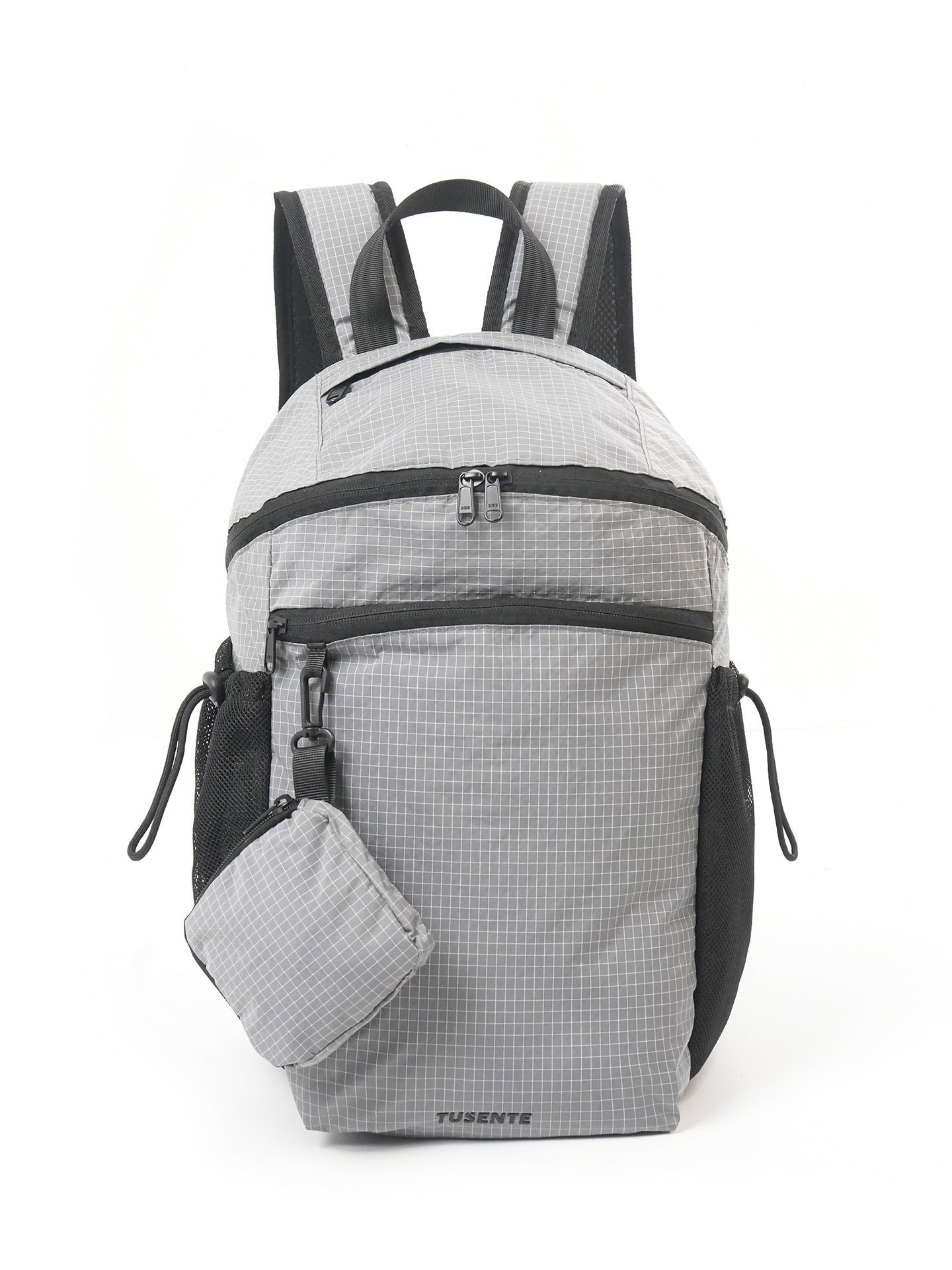 Men's & Women's Mechanical Style Checked Lightweight Climbing College Leisure Backpack