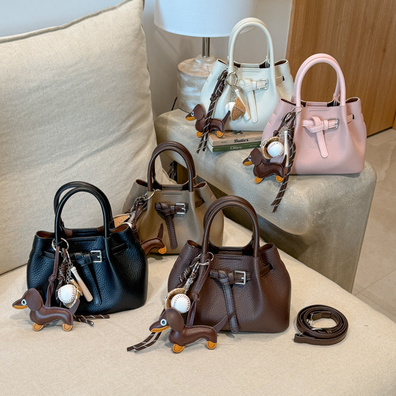 Women's Fashion Western Style Portable Vegetable Basket Niche Bags