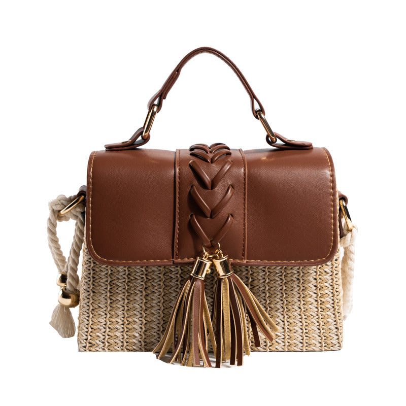 Summer Woven Straw High-grade Niche Portable Bags