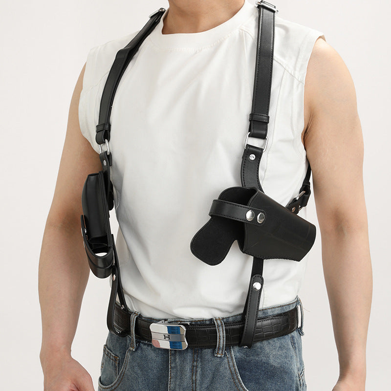 Lightweight Underarm Strap Holster Cartridge Pouch Tactical Backpack